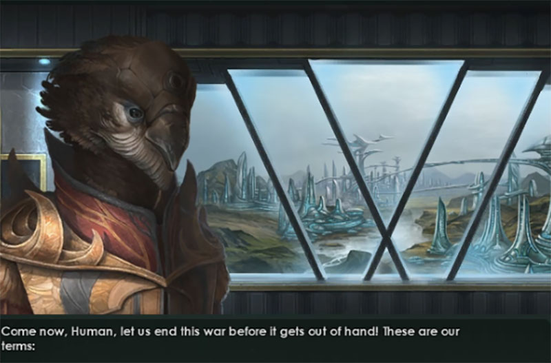 Fuck off, birdface. I will grind your planets to dust.